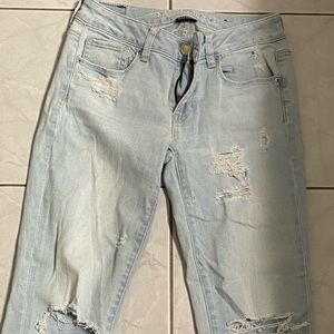 American eagle jeans light wash